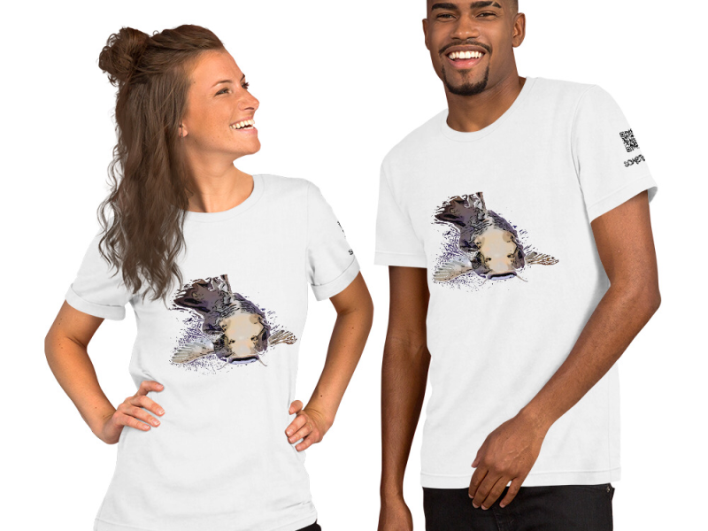 Catfish comic T-shirt